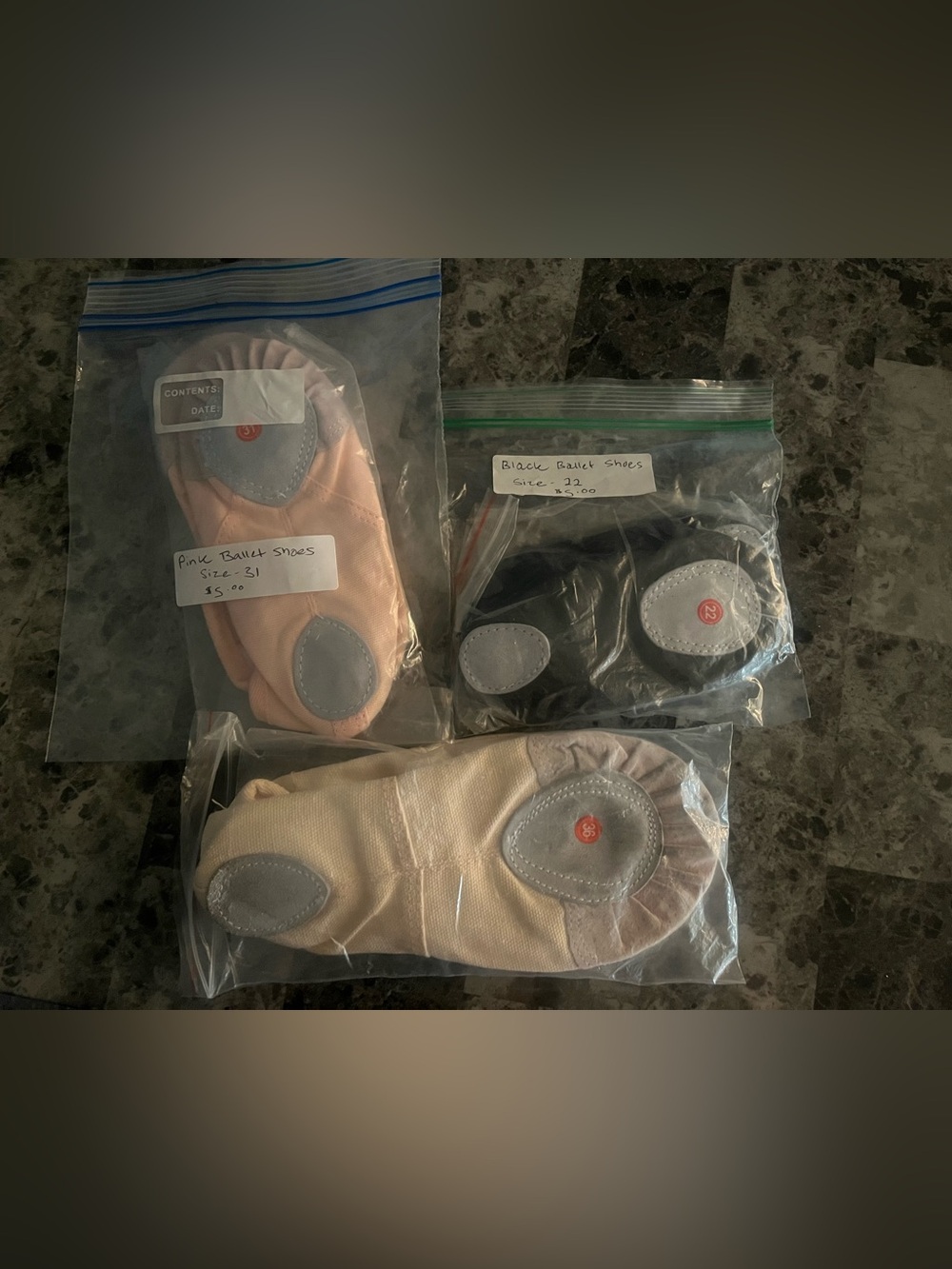 Ballet shoe bundle